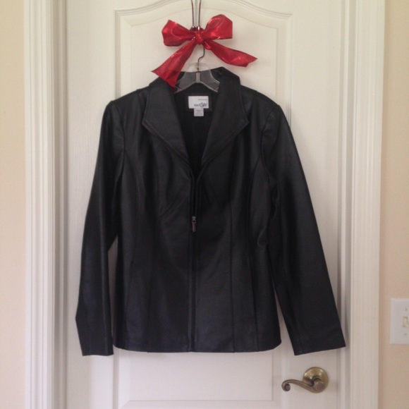 BEAUTIFUL Leather jacket EAST 5th Women's small - Picture 4 of 5